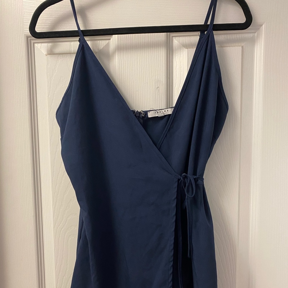 Navy Blue Romper-Short